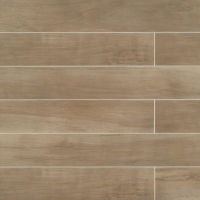 Antique 8" x 48" x 3/8" Floor and Wall Tile in Clay