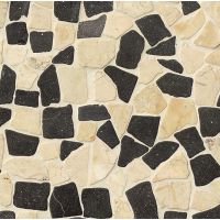 Hemisphere Floor and Wall Mosaic in Island Blend