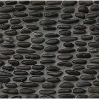 Hemisphere Floor and Wall Mosaic in Panther Black