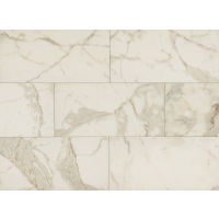 Marmi Di Napoli 18" x 36" x 3/8" Floor and Wall Tile in Calacatta