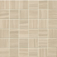 Matrix 2" x 2" Floor and Wall Mosaic in Classic Tan