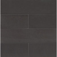 Absolute Black 3" x 12" x 3/8" Floor and Wall Tile