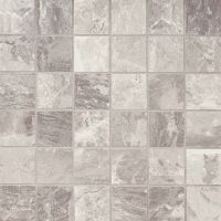 Classic 2" x 2" Floor and Wall Mosaic in Bardiglietto