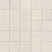 City Scene 2" x 2" Floor and Wall Mosaic in White