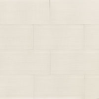 City Scene 12" x 24" x 3/8" Floor and Wall Tile in White