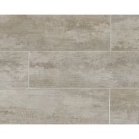 Vintage 8" x 36" x 3/8" Floor and Wall Tile in Silver