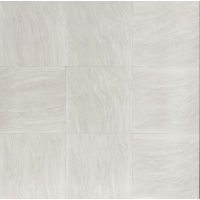 Yosemite 24" x 24" x 3/8" Floor and Wall Tile in Silver