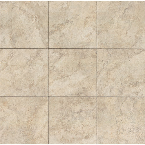 Forge 20" x 20" x 3/8" Floor and Wall Tile in White