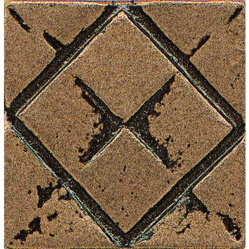 Ambiance 1" x 1" x 1/2" Trim in Bronze