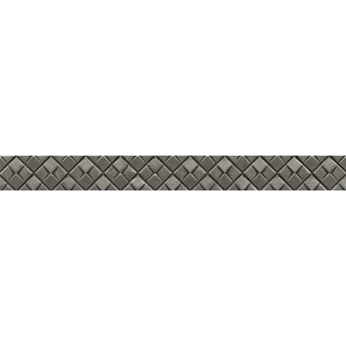 Ambiance 1.25" x 12" x 1/2" Trim in Pewter