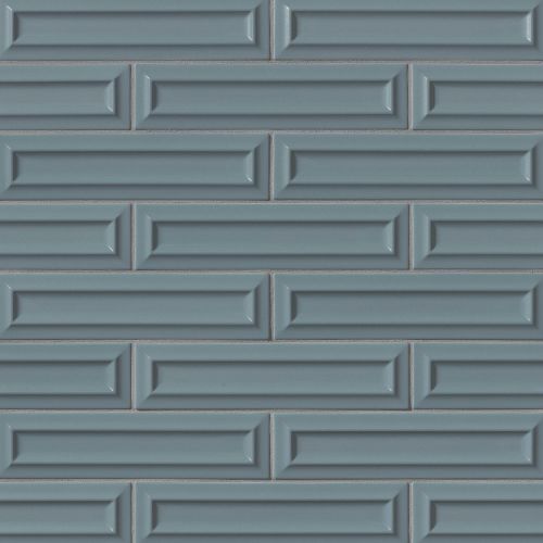 Costa Allegra 3" x 12" x 3/8" Decorative Tile in Adriatic