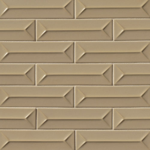 Costa Allegra 2.5" x 9" x 1/4" Decorative Tile in Driftwood
