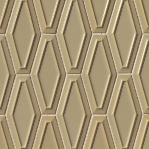 Costa Allegra 4" x 9" x 1/4" Decorative Tile in Driftwood