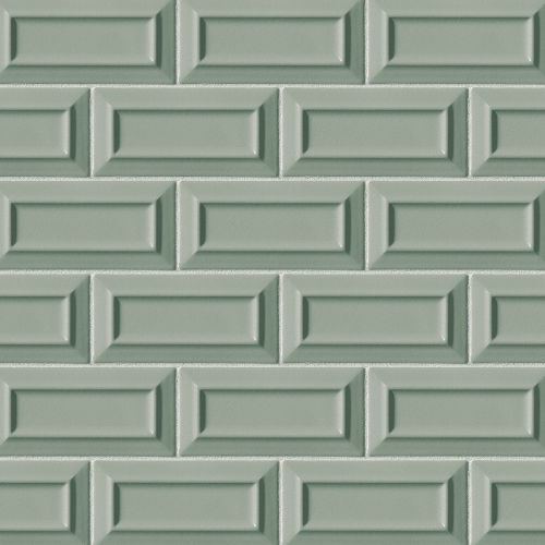 Costa Allegra 3" x 6" x 5/16" Decorative Tile in Gulf