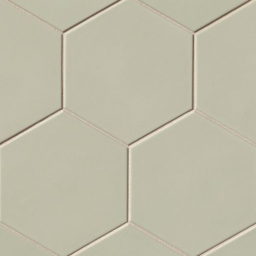 Costa Allegra 8" x 8" x 3/8" Floor and Wall Tile in Silver Strand