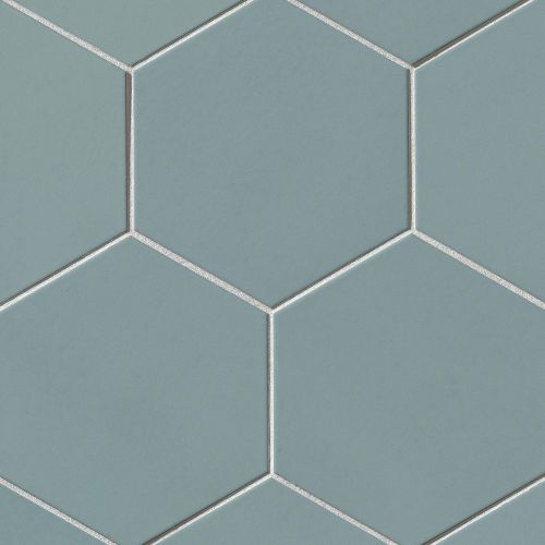 Costa Allegra 8" x 8" x 3/8" Floor and Wall Tile in Tide