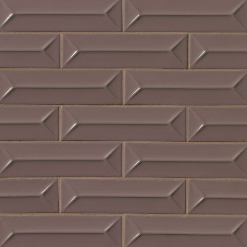 Costa Allegra 2.5" x 9" x 1/4" Decorative Tile in Timber