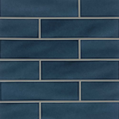Provincetown 4" x 16" x 3/8" Floor and Wall Tile in Cape Cod Blue