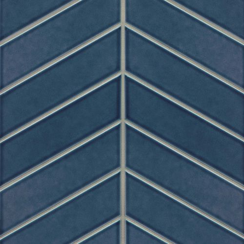 Provincetown 2.5" x 9" x 3/8" Floor and Wall Tile in Cape Cod Blue