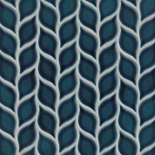 Provincetown 2-13/16" x 1-7/16" Floor and Wall Mosaic in Cape Cod Blue