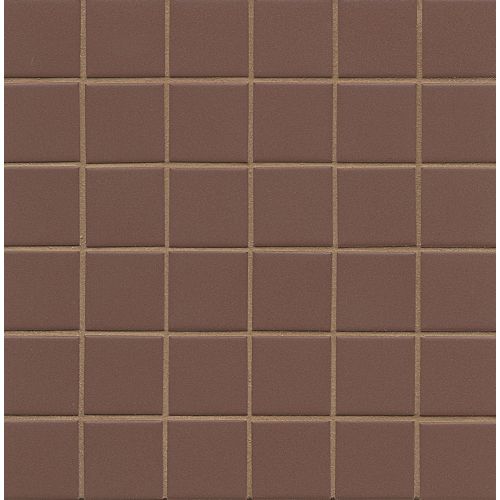 Elements Floor and Wall Mosaic in Brown