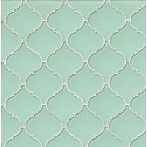 Mallorca Glass Wall Mosaic in Message in a Bottle