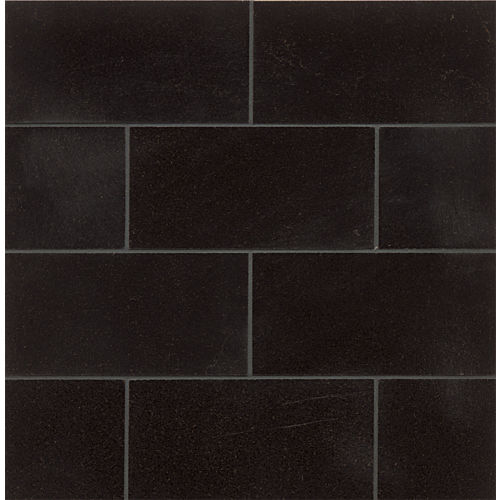 Absolute Black 3" x 6" Wall Tile