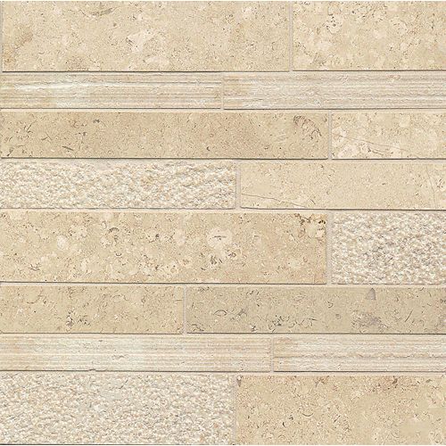 Burlap Wall Mosaic