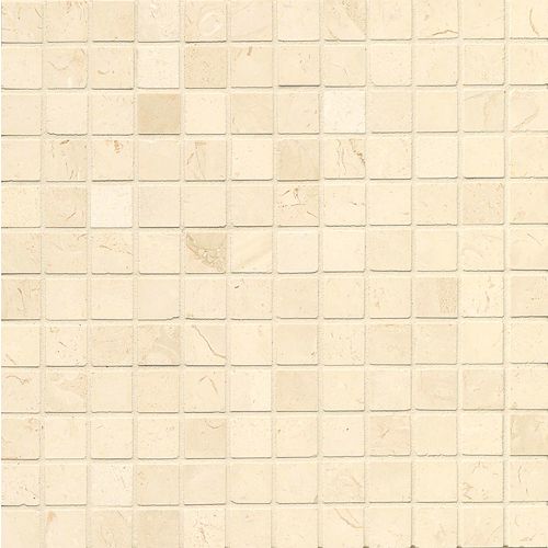 Corinthian White 1" x 1" Floor & Wall Mosaic