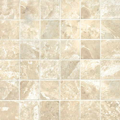 Classic 2" x 2" Floor & Wall Mosaic in Cremino