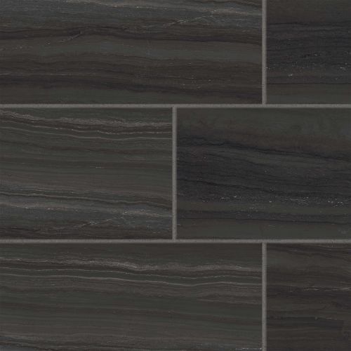 Highland 18" x 36" Floor and Wall Tile in Black