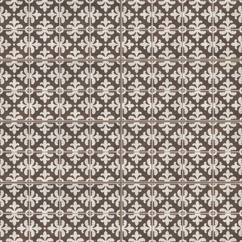 Palazzo 12" x 24" Decorative Tile in Antique Cotto Florentina