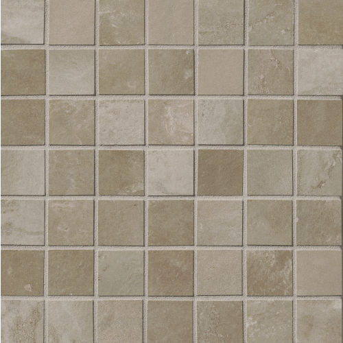 Cemento 1-1/2" x 1-1/2" Floor & Wall Mosaic in Titan