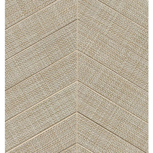 Dagny 2" x 6" Floor and Wall Mosaic in Taupe