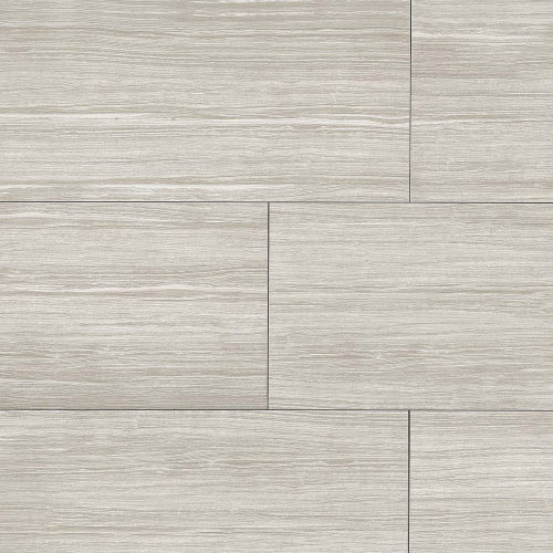 Islands 18" x 36" x 3/8" Floor and Wall Tile in Silver
