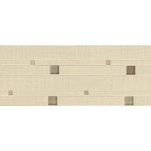 Linen Floor & Wall Mosaic in Almond