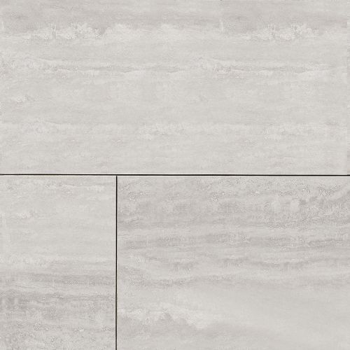 Phoenix 24" x 48" x 3/8" Floor and Wall Tile in Silver
