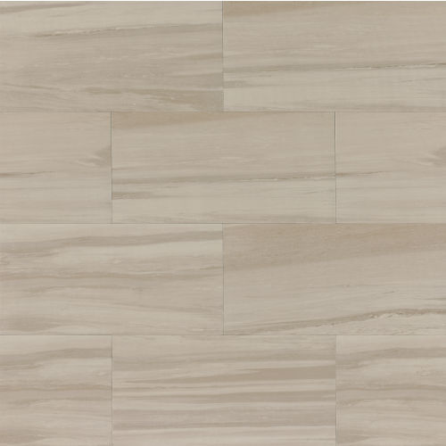 Rose Wood 12" x 24" Floor & Wall Tile in Silver