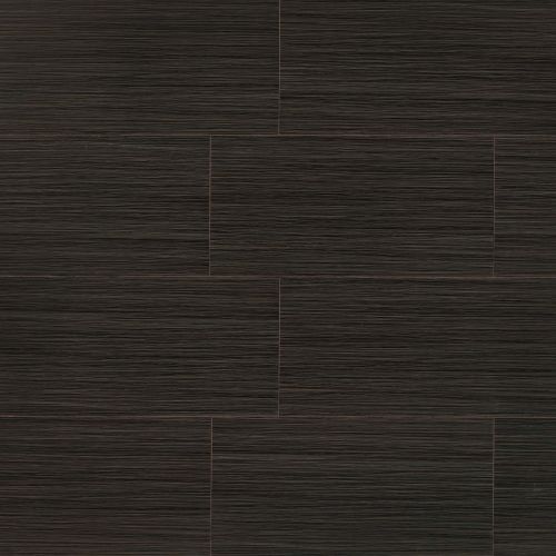 Runway 12" x 24" x 3/8" Floor and Wall Tile in Ebony
