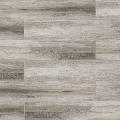 Distressed 8" x 48" x 3/8" Floor and Wall Tile in Betulla