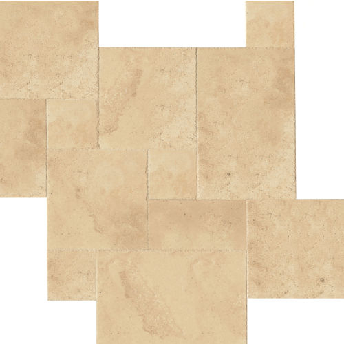 Ivory Antique 3/8" Floor and Wall Tile