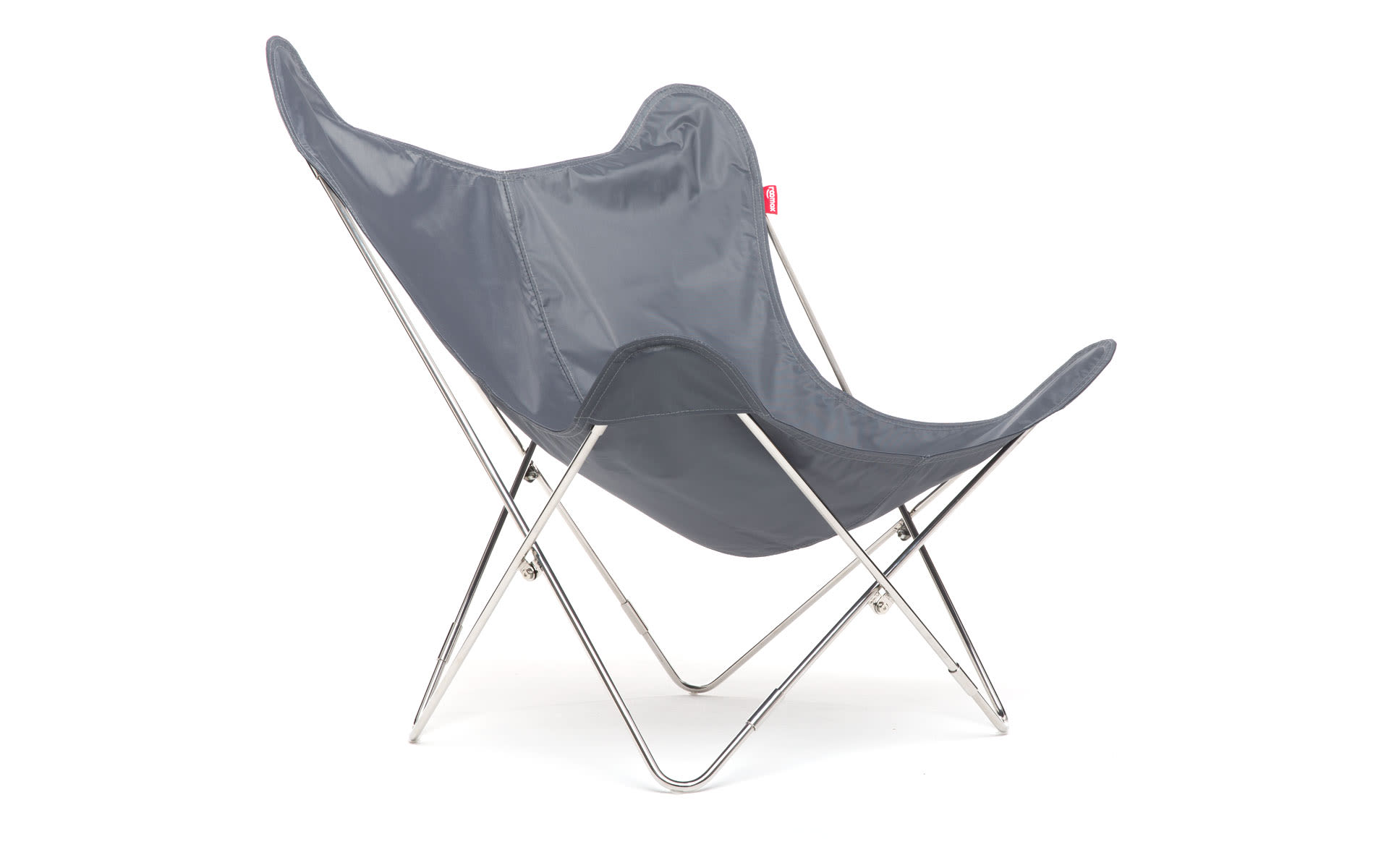 Butterfly Chair - Polyester-GLA10710 - Grey-Steel