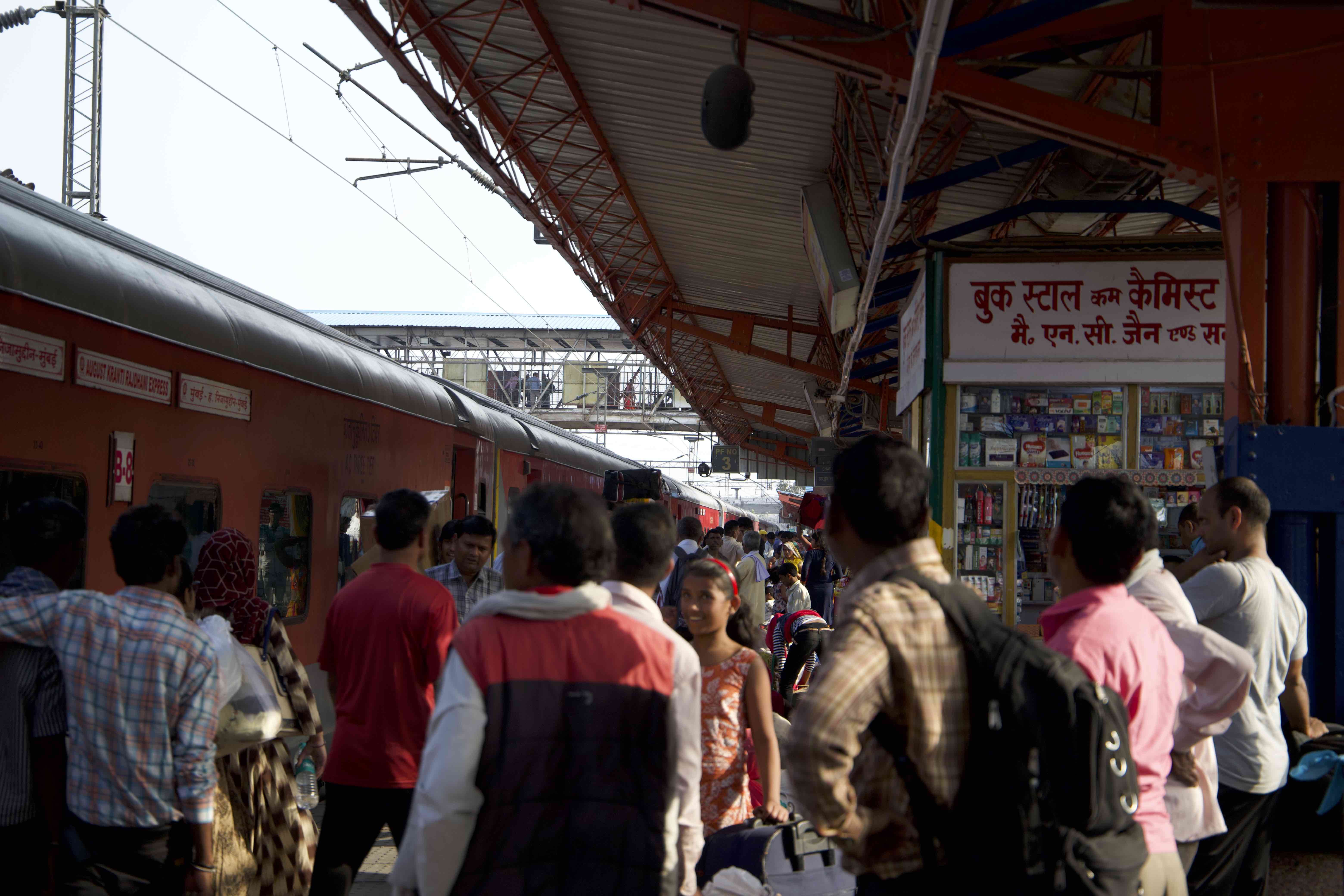 train station in India