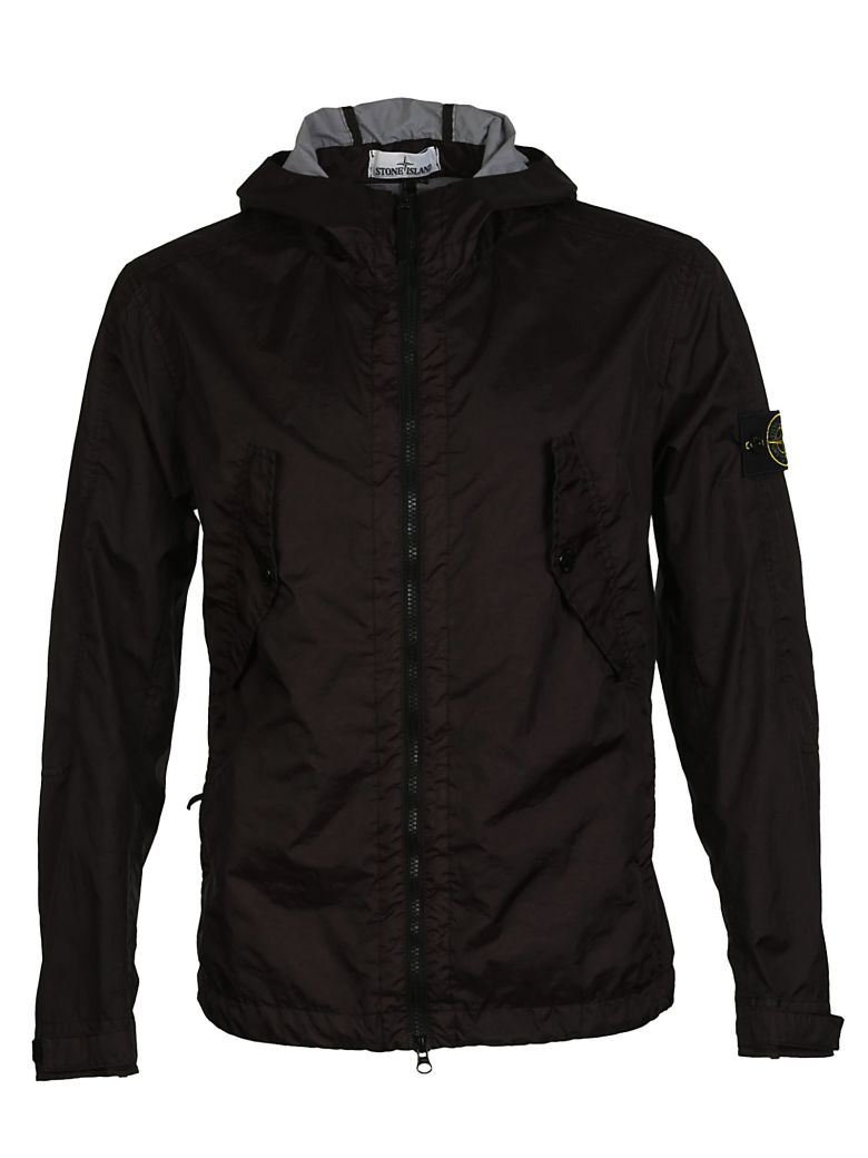 membrana 3l tc hooded jacket in amaranto