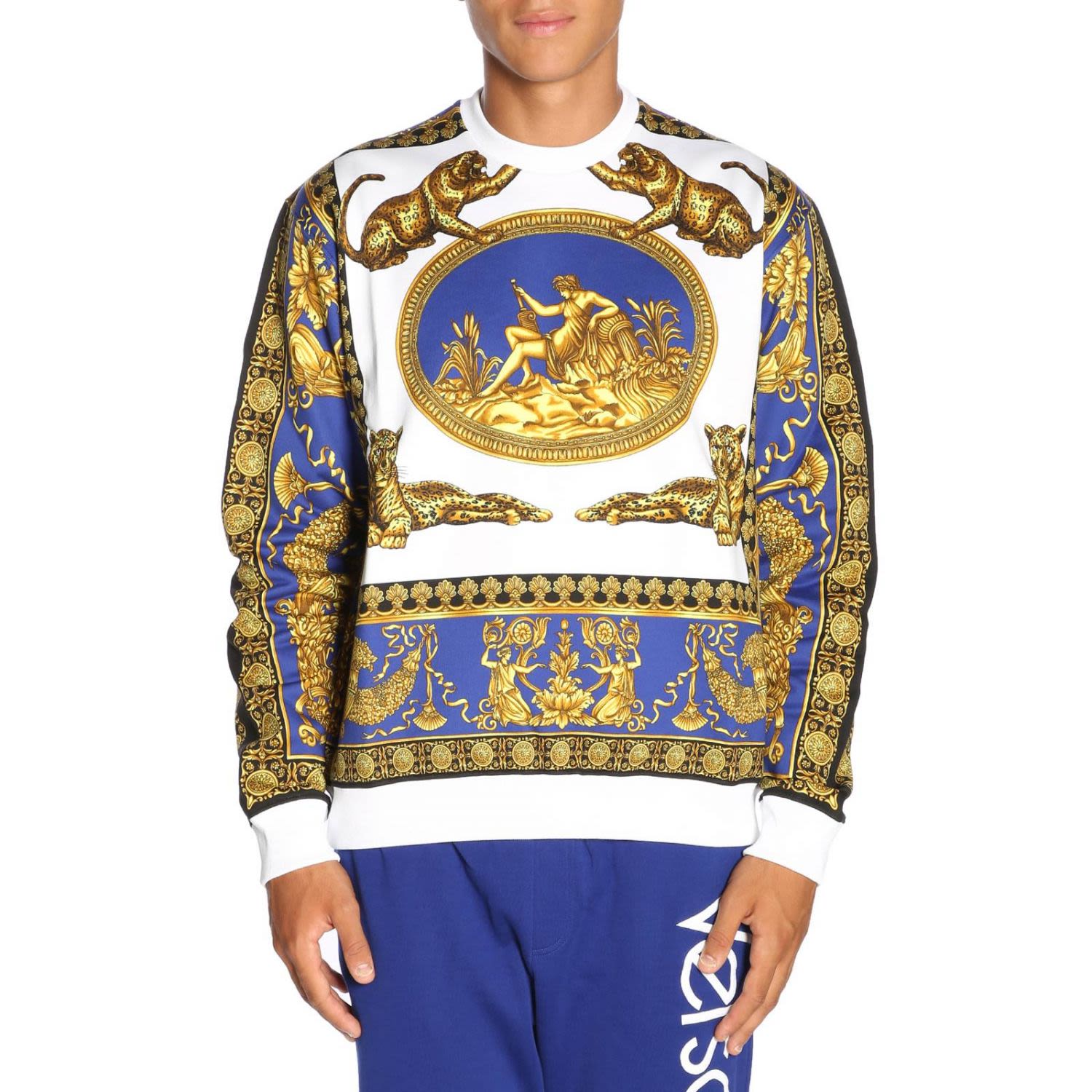 versace in gnawed blue