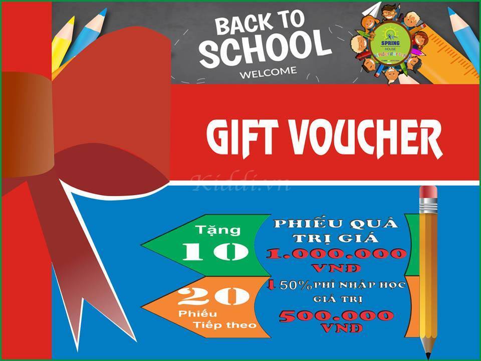 CHÀO NĂM HỌC MỚI ƯU ĐÃI KHỦNG TẶNG VOUCHER LÊN ĐẾN 1 TRIỆU ĐỒNG