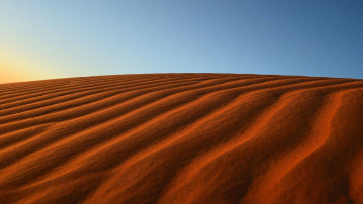 Big Red in the Simpson Desert.