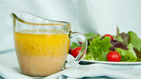 Take your salads to a new dimension with a hand-made champagne vinaigrette.