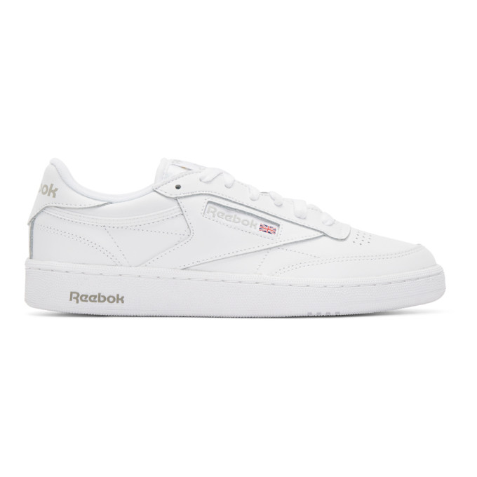 锐步reebok classics白色club c 85运动鞋