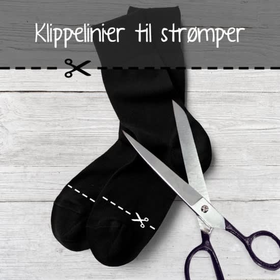 Klippelinie til strømper Klippelinie til strømper